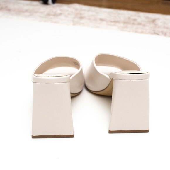 A New Day Ivory Mules - Picture 3 of 5